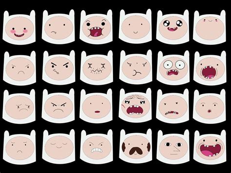 adventure time facial expressions.
